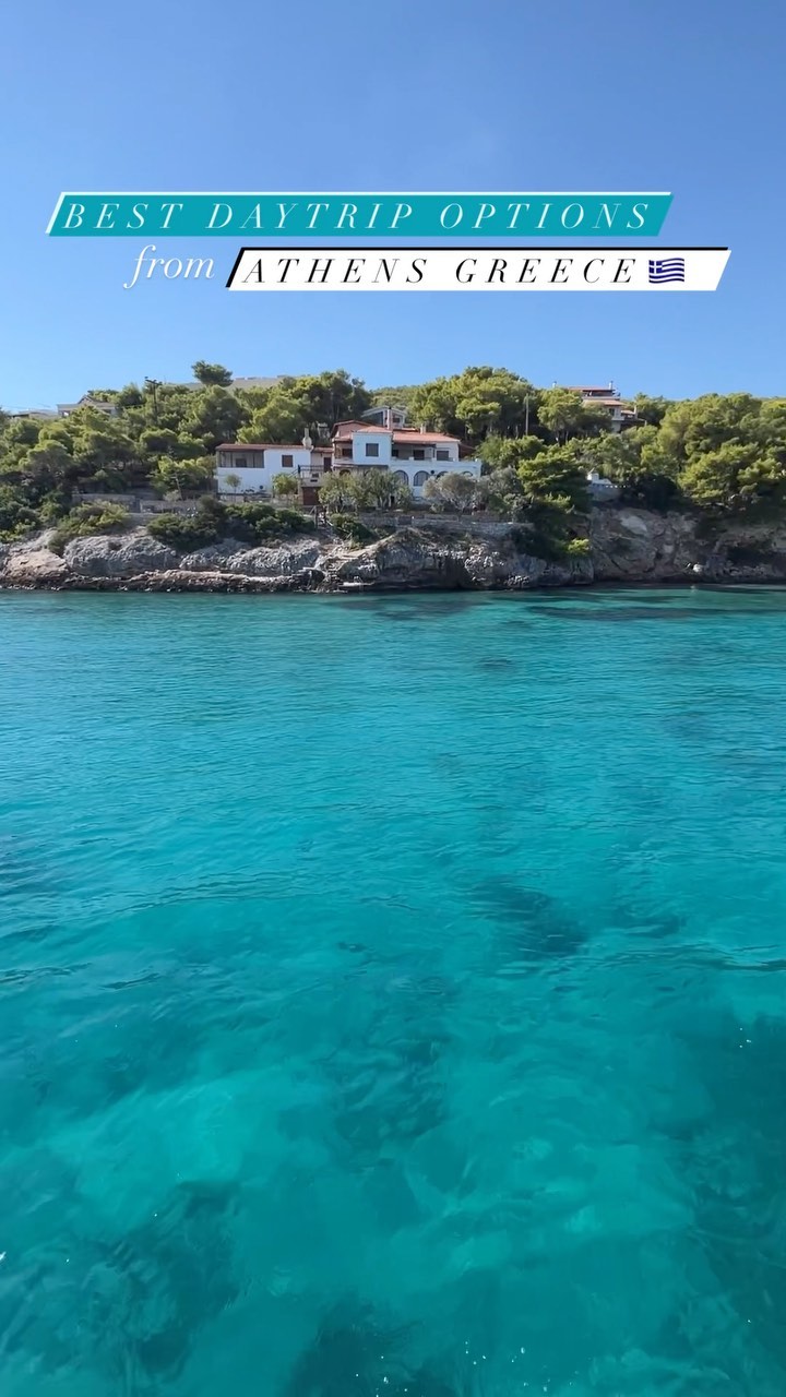 🤩 Can this blue water be anymore stunning?! 👀 💙 

⛵️ While in Athens, my Hun and I took a day trip to the Greek Islands of Agistri, Aegina, and Moni. It was one of the highlights of our 5 days in Athens but there are over 6,000 Greek Islands to explore! 

🇬🇷 How do you figure out which island, or area, to visit? Discover the best day trip options from Athens including the picturesque Athens Riviera, historic Delphi, vibrant Thessaloniki, and stunning Cape Sounion. Don’t miss the chance to visit the idyllic islands, just a short boat (or ride) away. Consider exploring the Greek Islands as the ultimate day trip from Athens!

ℹ️ Checkout my “How to Plan a Trip to Athens” YouTube video for more info (YT link in bio) and the @visitgreecegr website for more info on each Greek Island [www.visitgreece.gr/islands]

#athensgreece #athens🇬🇷 #greekvacation #greecetravel #daytrip #greekislands🇬🇷 #greekislands #visitgreece