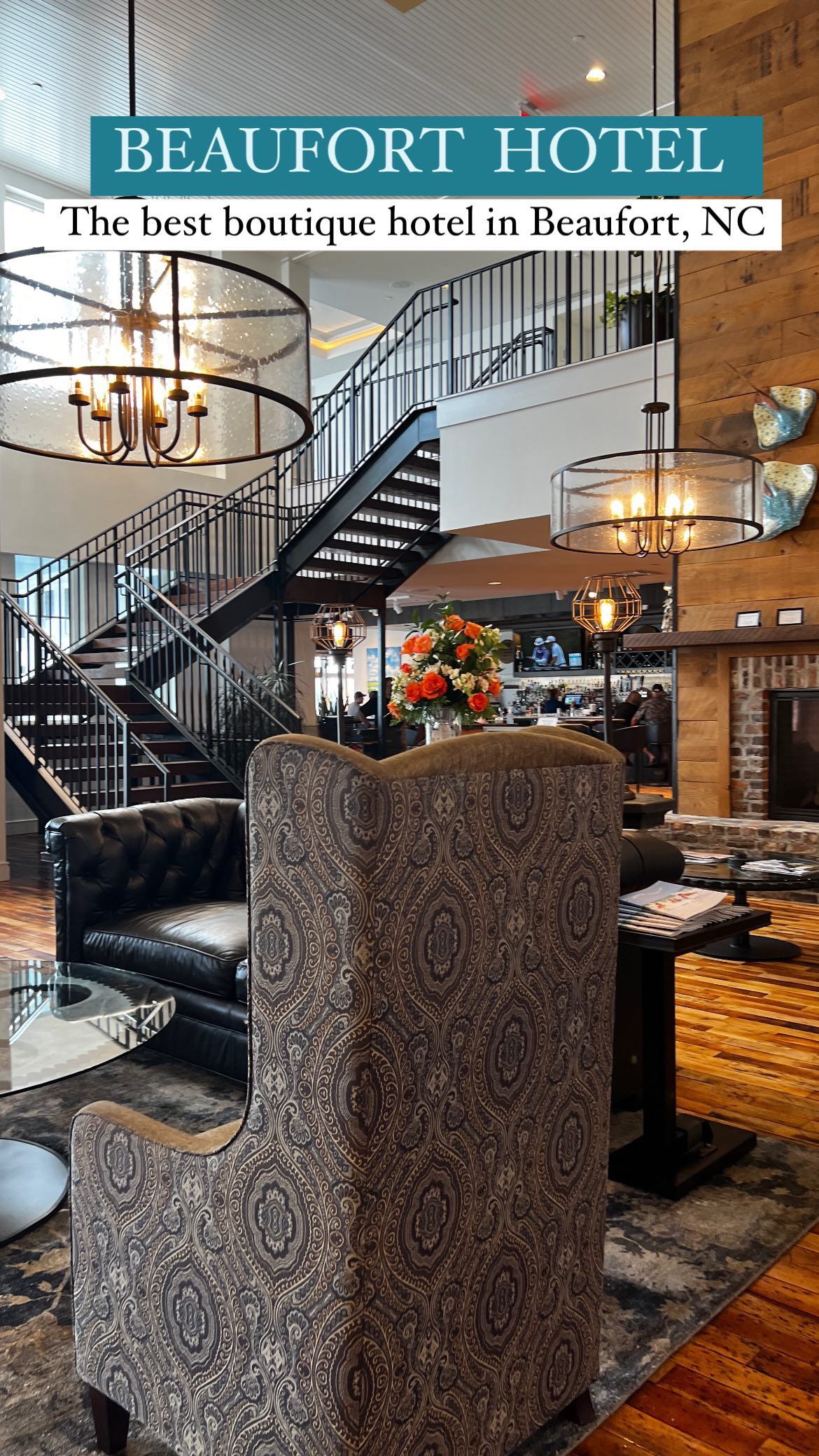 Truly one of the best boutique hotels on the coast of NC @beaufort_hotel_nc 🥰

🌊 Located on the beautiful shores of Taylor’s Creek, this charming coastal boutique gem offers a perfect blend of Southern hospitality and modern luxury. From breathtaking waterfront views to gourmet dining at 34° North Restaurant, this spot was ideal for our weekend getaway! ✨

📍 Beaufort Hotel
2440 Lennoxville Road Beaufort, NC 28516

#beauforthotelnc #visitbeaufortnc  #BeaufortNC #LuxuryStay #TravelInspiration #FrolicAndCourage